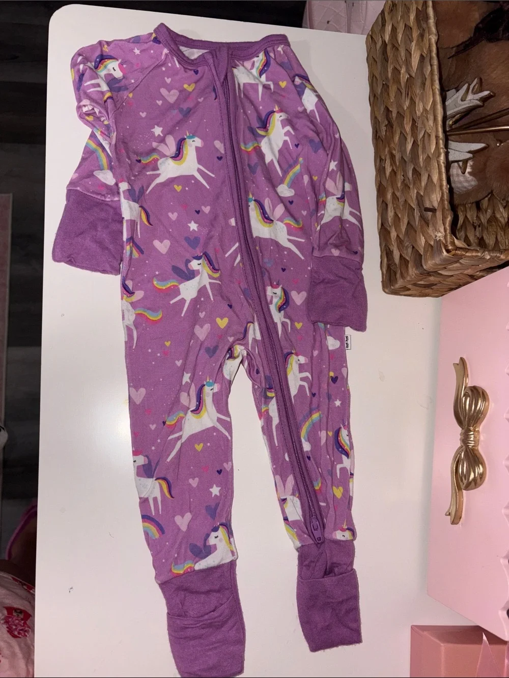 Purple Unicorn little sleepies